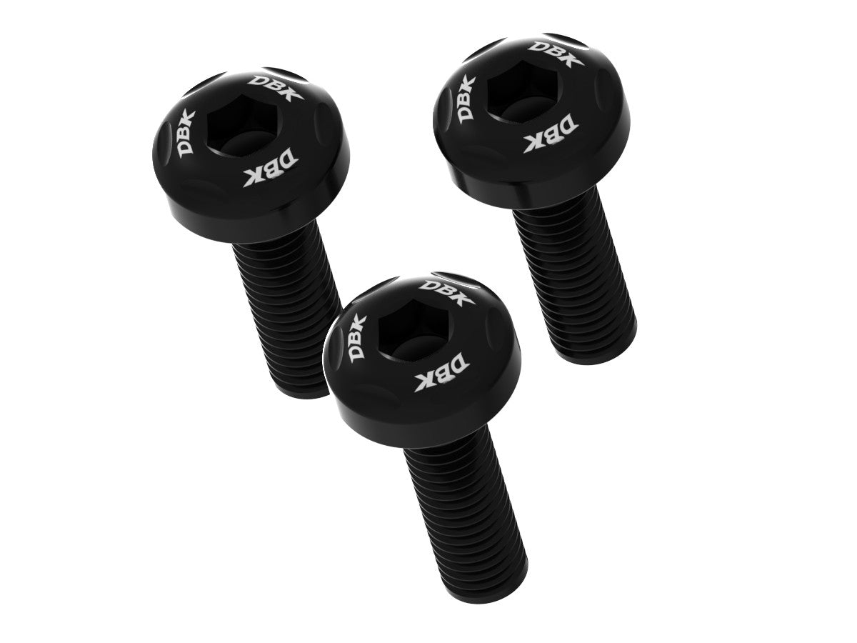 Ducabike DBK KVT85 HM 698 Heat Guard Screws Kit - Black