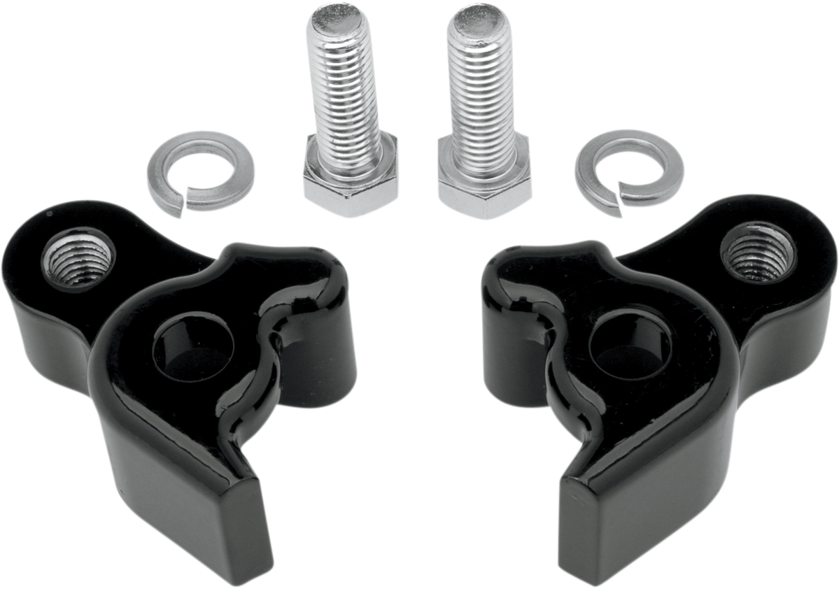 Burly Brand Lowering Kit - Rear - Lowers 1" - Black - '09-'16 FL