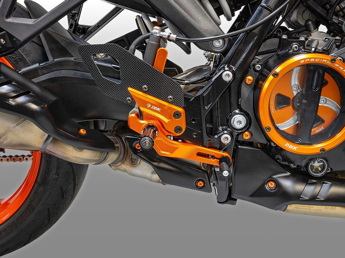 Ducabike DBK PRKTM01 KTM 990 Duke Adjustable Pilot Rearsets Kit