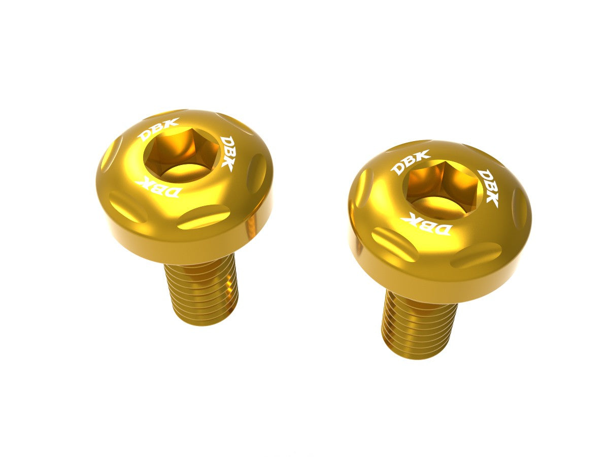 Ducabike DBK KVT113 Panigale V2 MY 2025 Lower Exhaust Cover Screws Kit - Gold