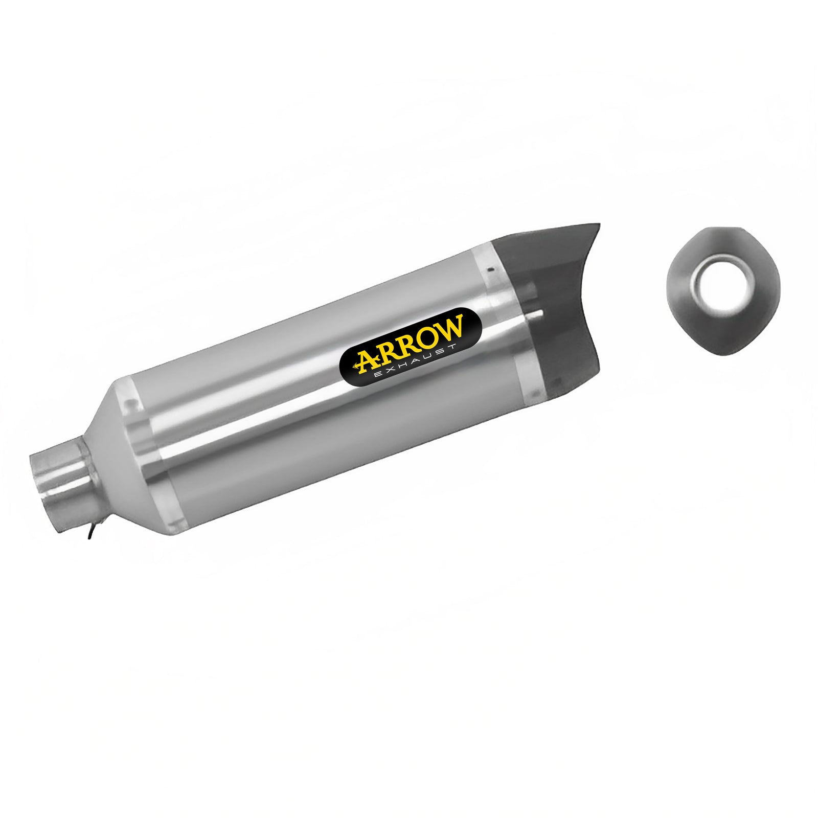 Arrow 71812AK Thunder Aluminium Slip On With Carbon End Cap