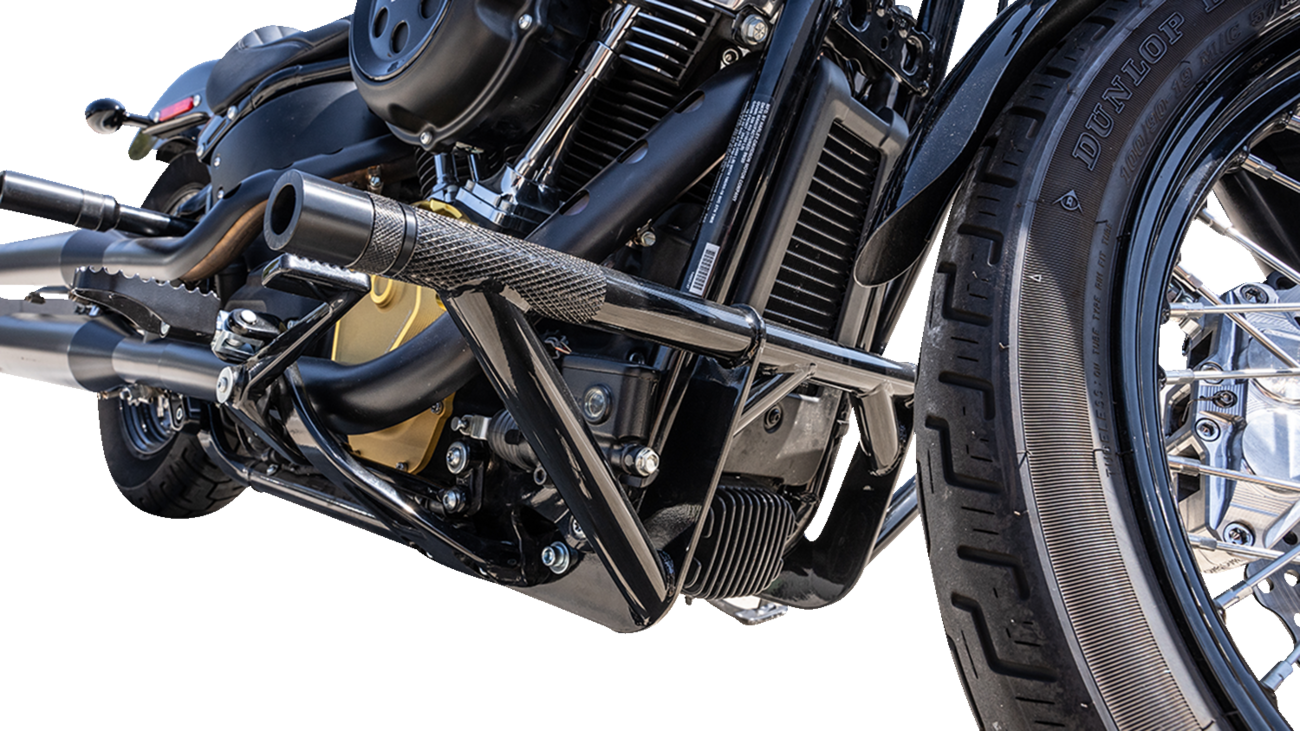 Burly Brand Brawler Kit - Black - HD Softail