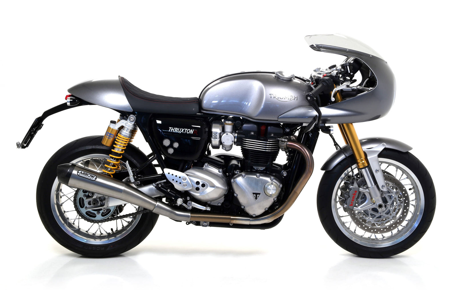 Pro-Racing Slip Ons With Carbon End Cap