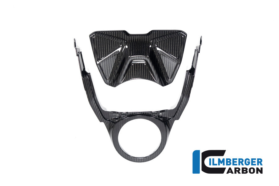 Ilmberger Carbon Upper Tank Cover Two Piece Kit BMW R 1300 GS - Gloss / Twill