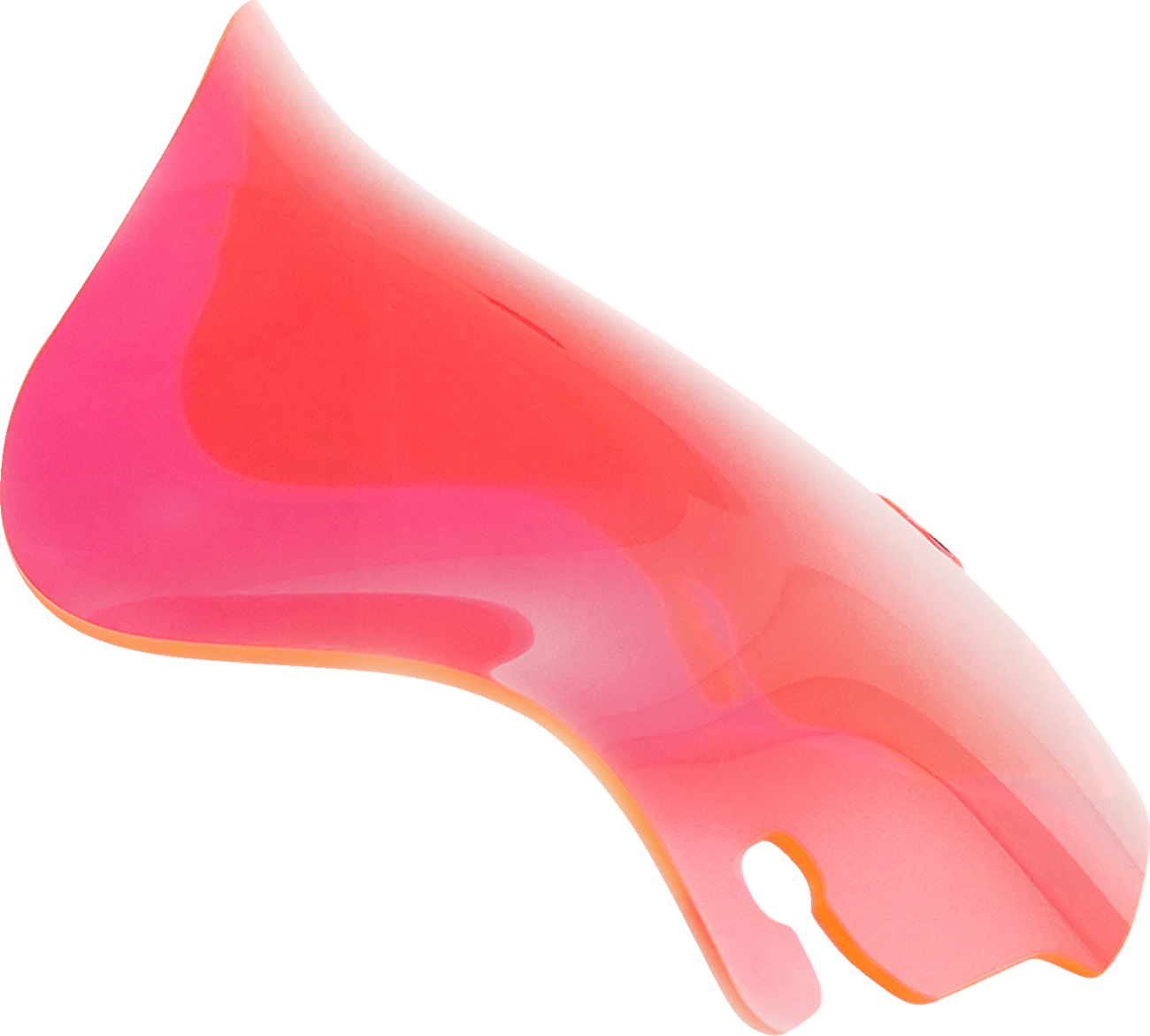 Klock Werks Ice Flare® Windshield - 6.5" - Pink Ice - '96-'13 FLHT/FLHX