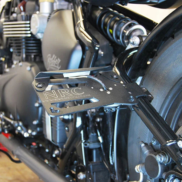 NRC Triumph Bobber Side Mount License Plate (2 Position) (2017 - Present)