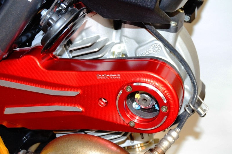Ducabike DBK CDSCRA01 Timing Belt Cover - RED-RED