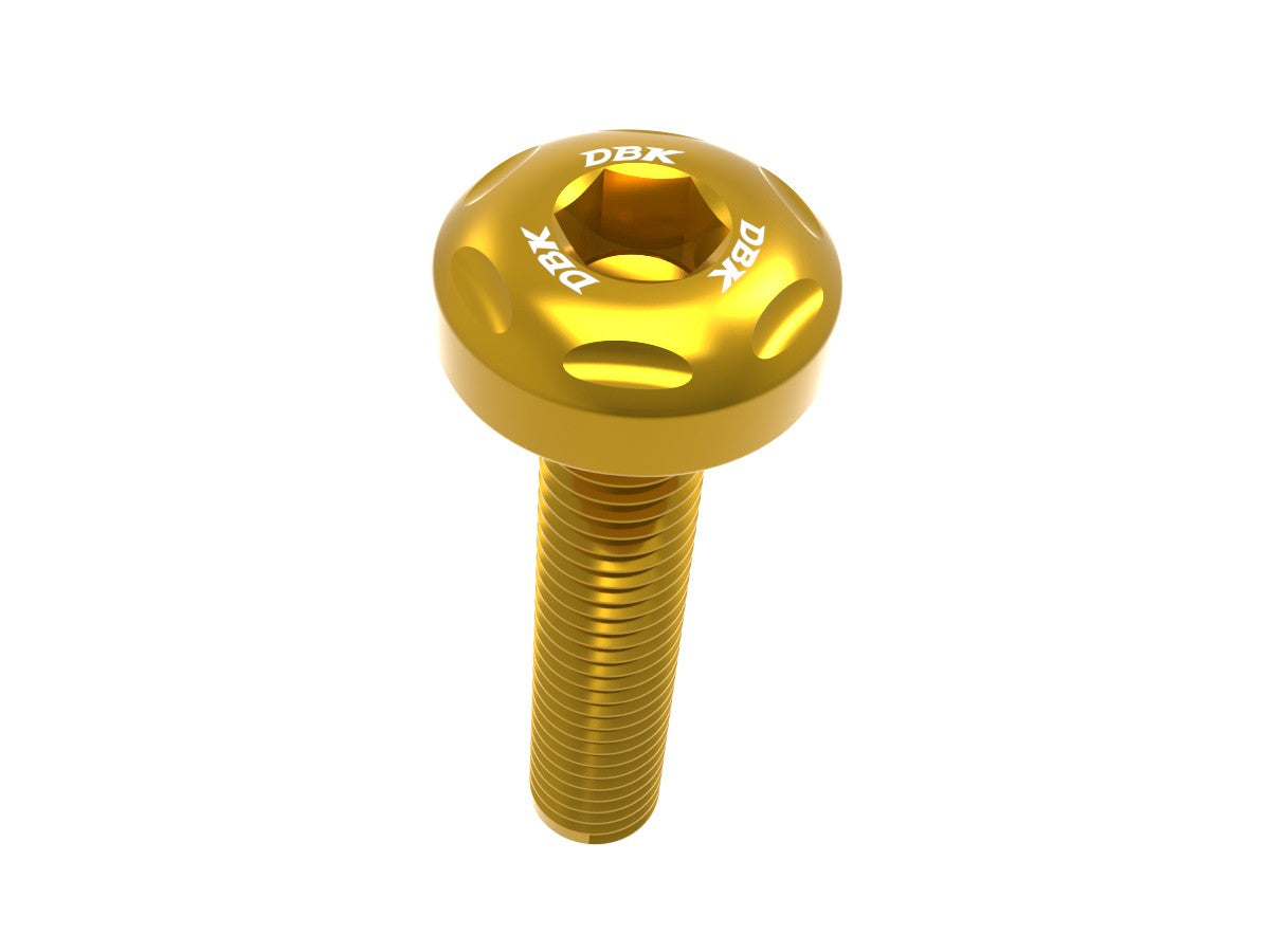 Ducabike DBK KVT105 Panigale V4 MY 2025 Seat Screw Kit - Gold