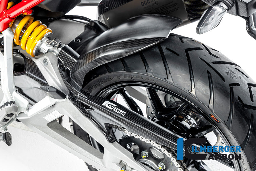 Ilmberger Carbon Rear Hugger Ducati Multistrada V4 2021-2026 - Plain Matte