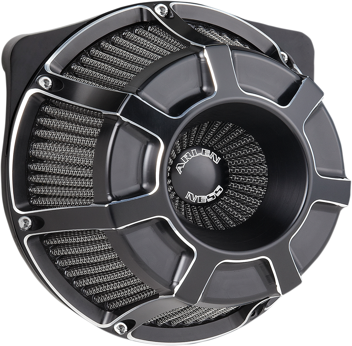 Arlen NESS Inverted Series Air Cleaner Kit - Black