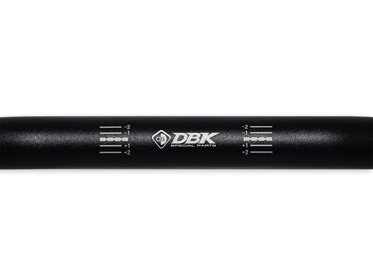 Ducabike DBK HAN02 VARIABLE SECTION HANDLEBAR Ø 22-28 MM - Black