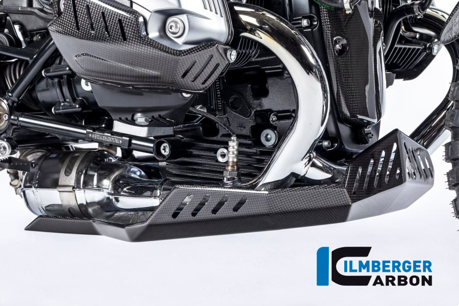 Ilmberger Carbon Sump Guard - BMW R NINE T SCRAMBLER
