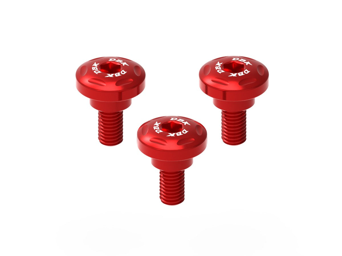 Ducabike DBK KVT45 Diavel V4 Chain Guard Screw Kit - RED