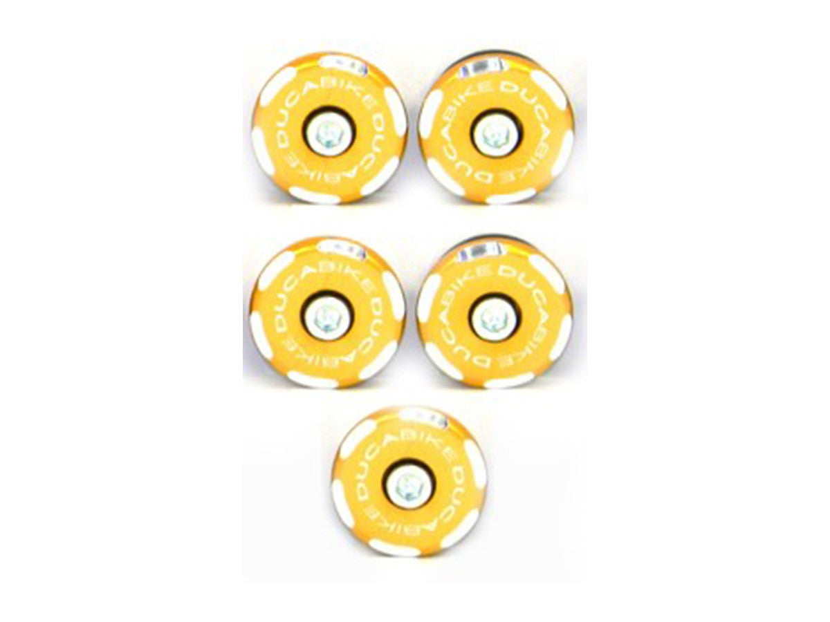 Ducabike DBK TT99802 Kit Frame Plugs - GOLD