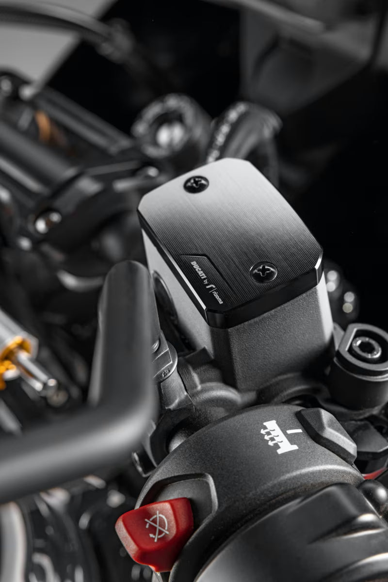 Ducati Performance Covers For Brake And Clutch Fluid Reservoirs