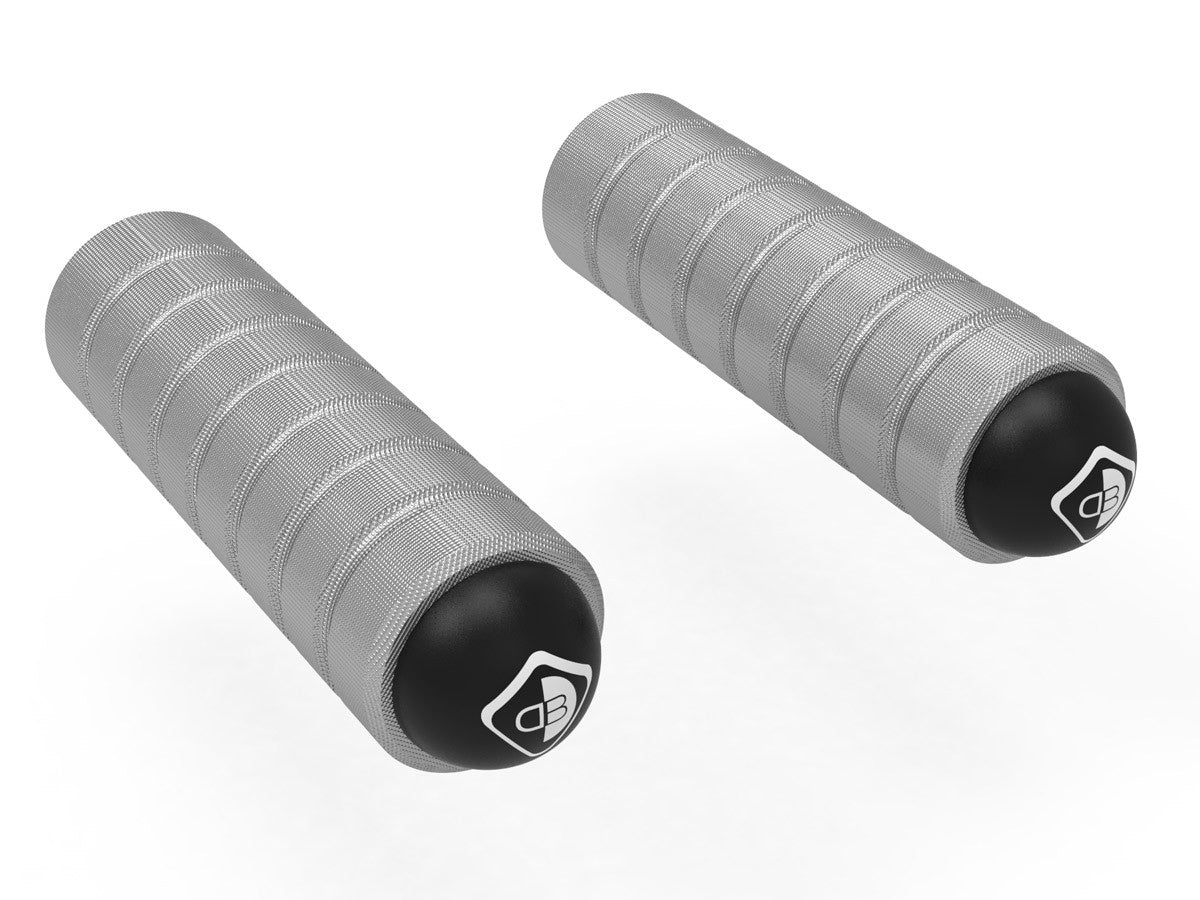 Ducabike DBK KPDM01 Sport Footpegs - Silver