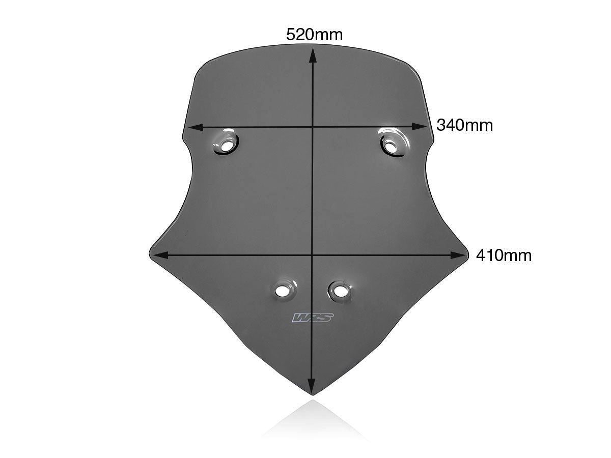 WRS Touring Windscreen Ducati Multistrada V4 / S / S Sport / Pikes Peak 2020-2026