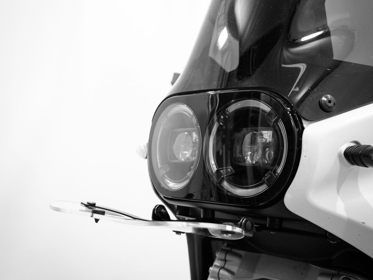 Ducabike DBK GPF02 DesertX Folding Plexi Headlight Protection