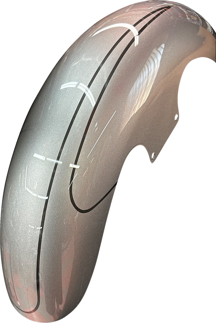 Paul Yaffe Bagger Nation DEI Front Fender - 19" Wheel - With Black Adapters - HD Touring