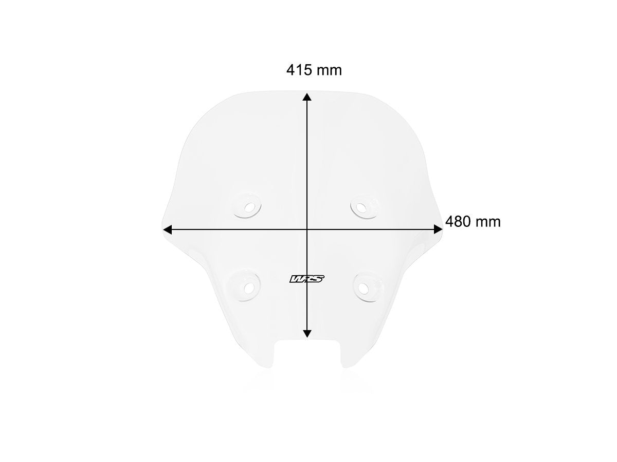 WRS Windscreen Touring With Radar Moto Guzzi Stelvio 2024-2026