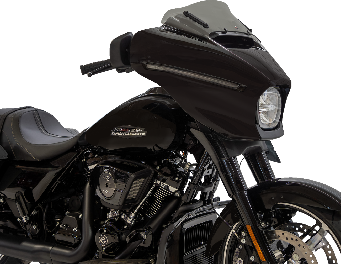 Klock Werks Flare® Windshield - 6-1/2" - Tinted - FLHX