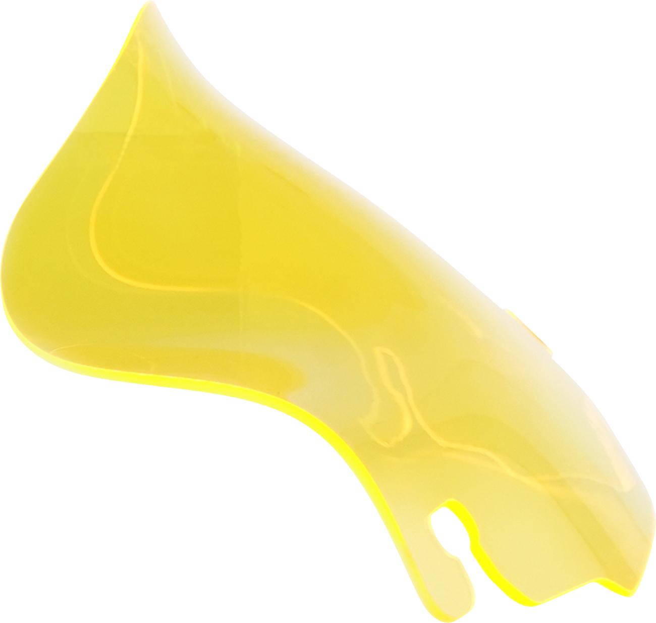 Klock Werks Ice Flare® Windshield - 6.5" - Yellow Ice - '96-'13 FLHT/FLHX