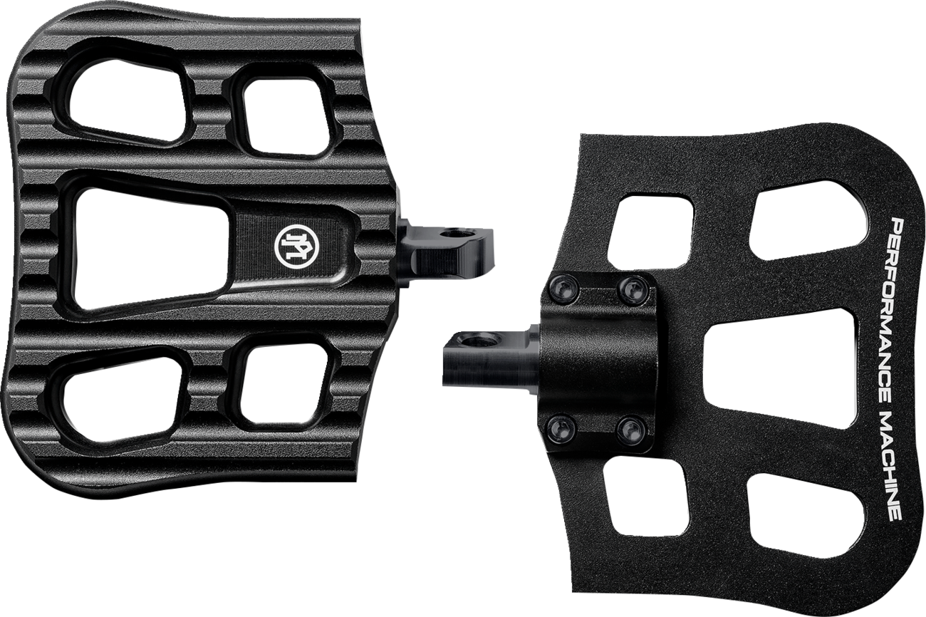 Performance Machine (PM) Drifter Floorboards - Passenger - Black Ops - FL