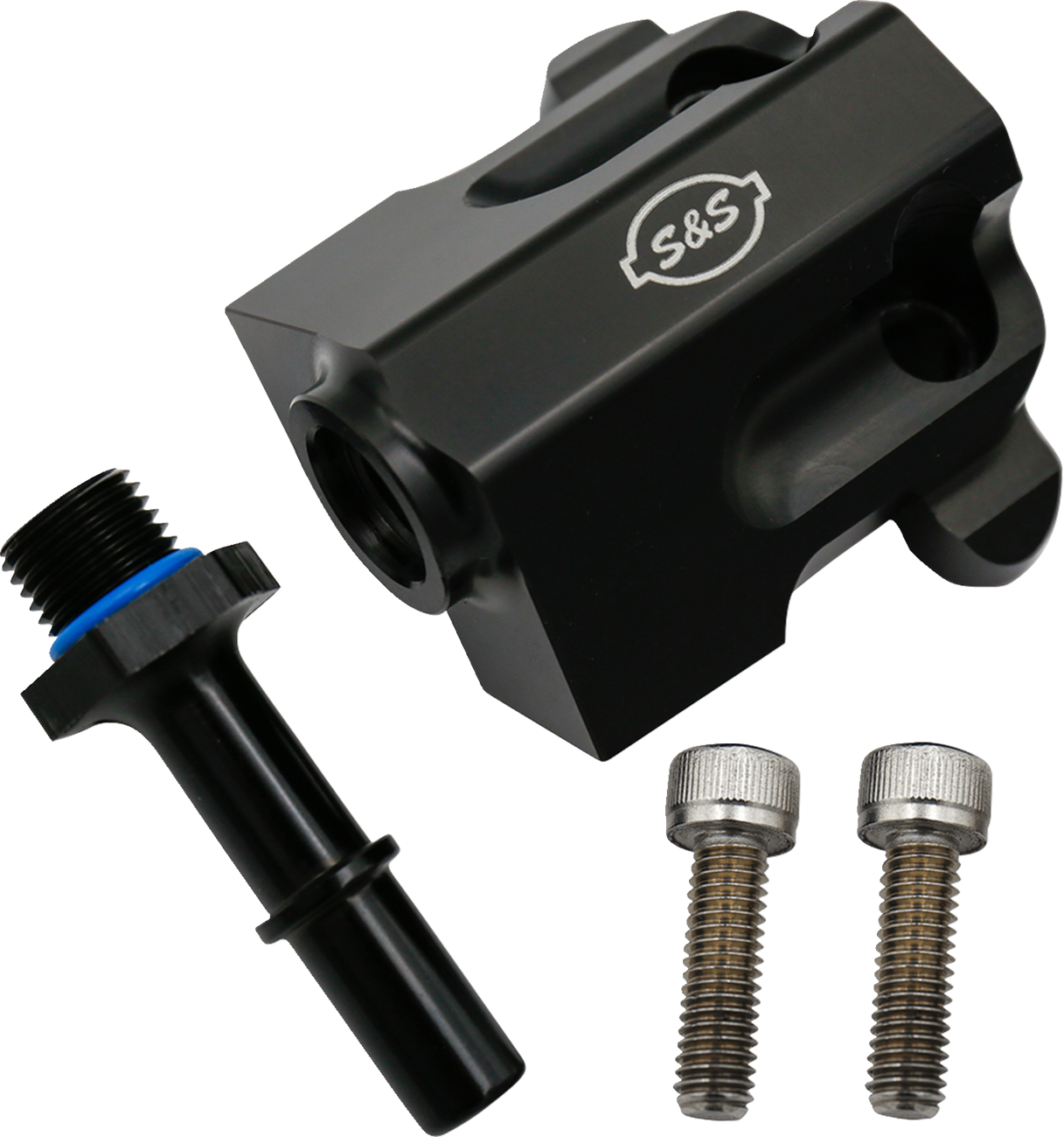 S&S Cycle Replacement Fuel Rail Kit - Black - M8 Touring