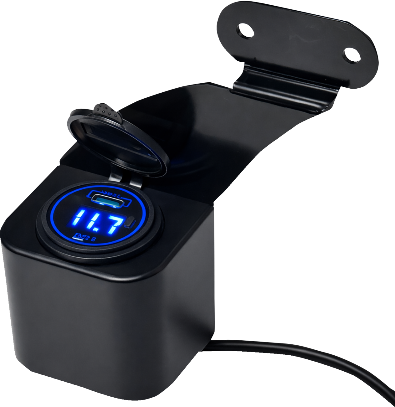Custom Dynamics Power Port - 12 V - Harley-Davidson® Tour-Pak®