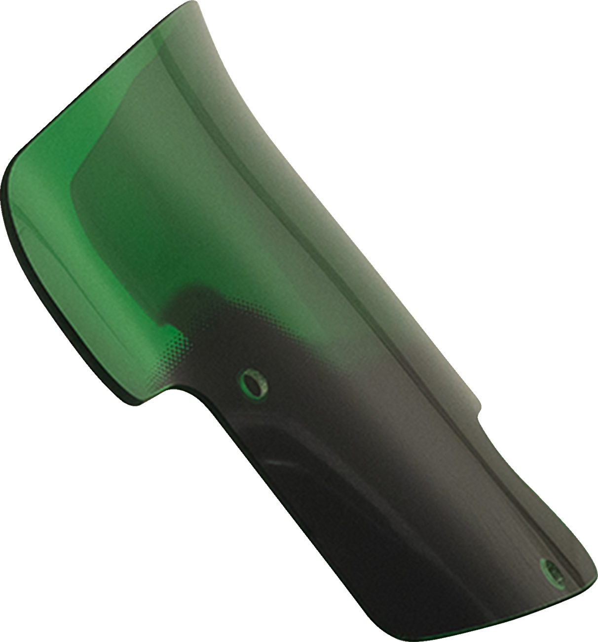 Klock Werks Kolor Flare™ Windshield - 8" - Green - Indian