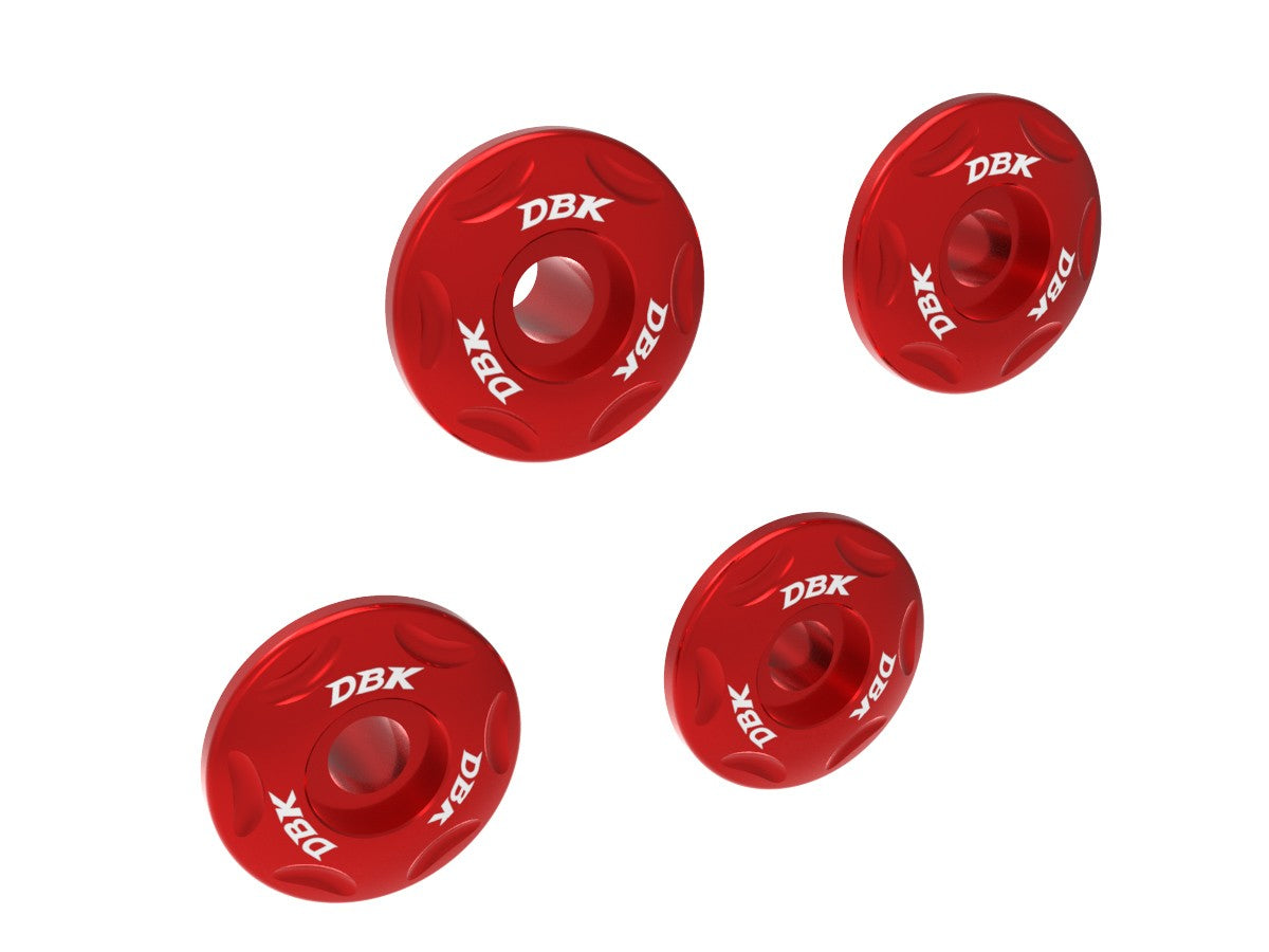 Ducabike DBK BCP01 Moto Guzzi V100 Windshield Bushing Kit - Red