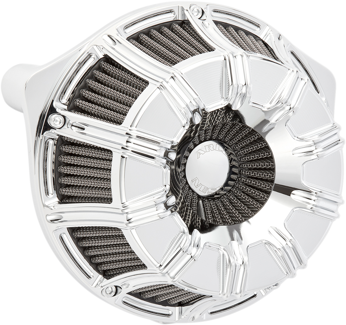 Arlen NESS Inverted Series Air Cleaner Kit - Chrome