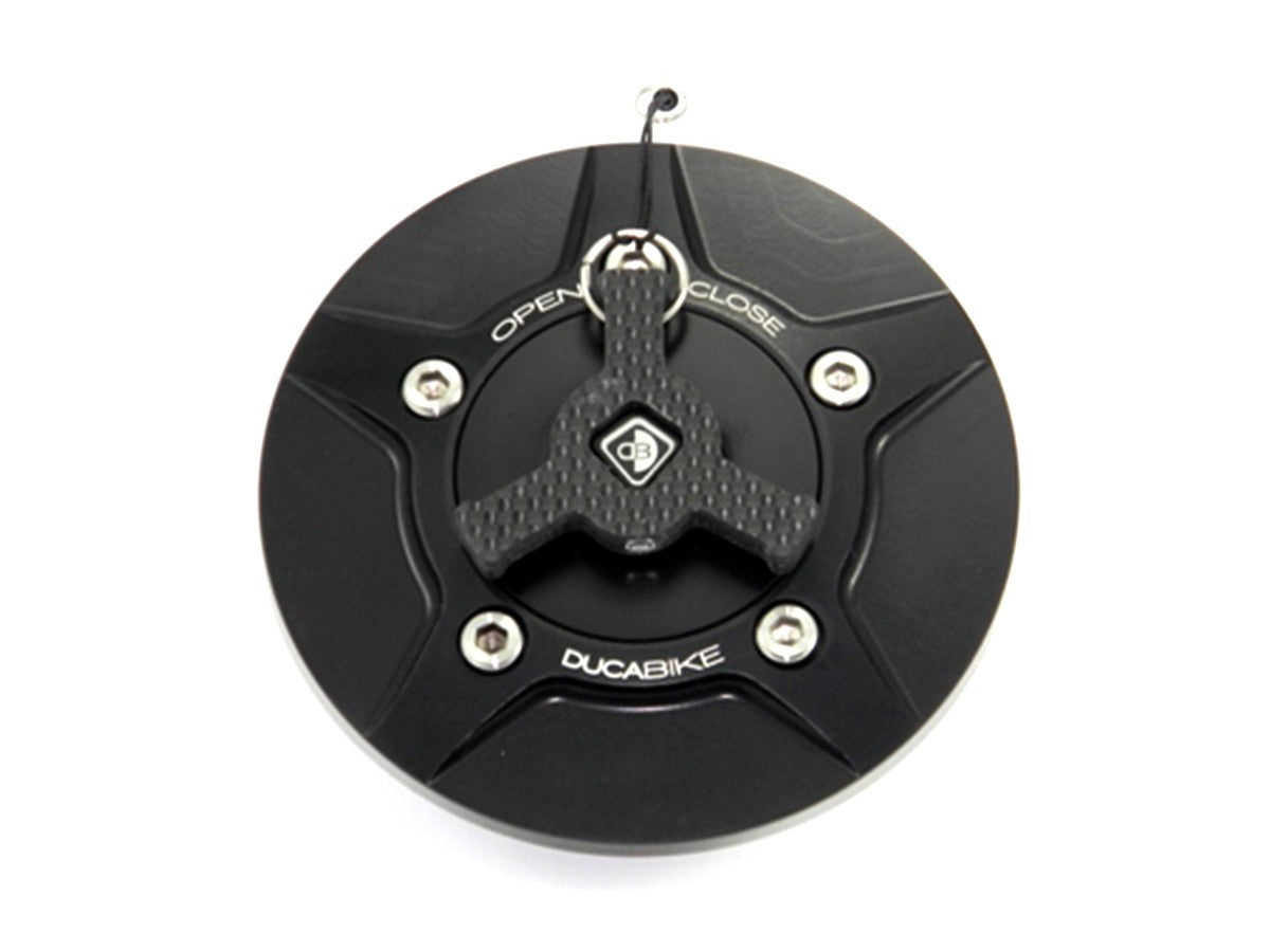 Ducabike DBK Tsb02 Fuel Tank Cap - BLACK-BLACK