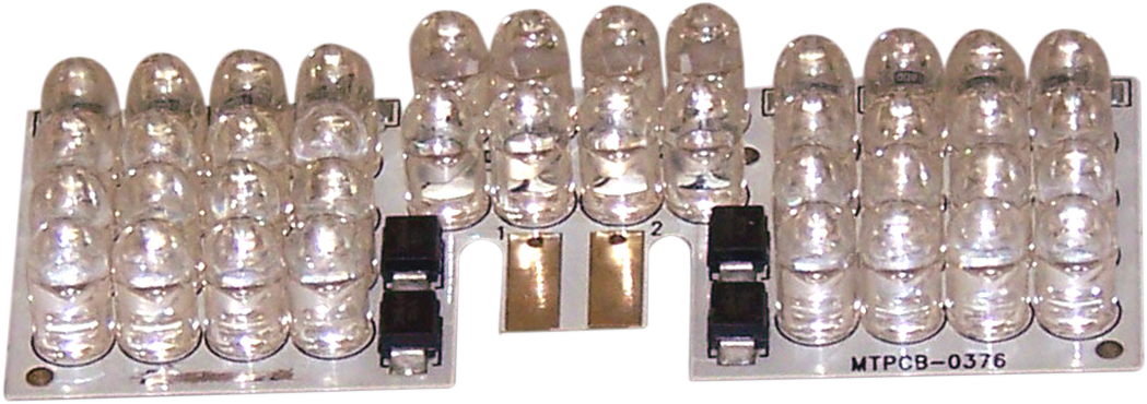 Custom Dynamics LED Fender Tip Boards - Red