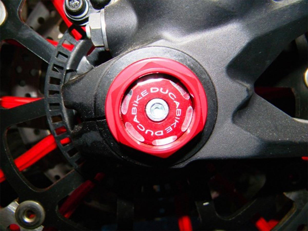 Ducabike DBK TRS02 Left Front Wheel Cap Bicolor