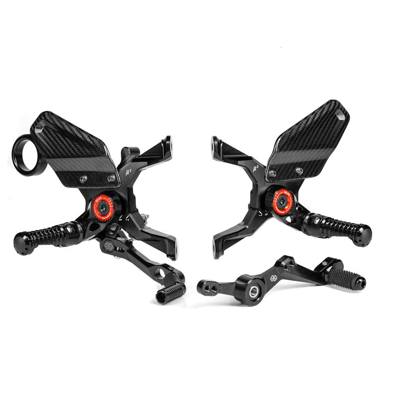Gilles Tooling MUE2 Adjsutable Racing Rear Sets For BMW S1000R K63