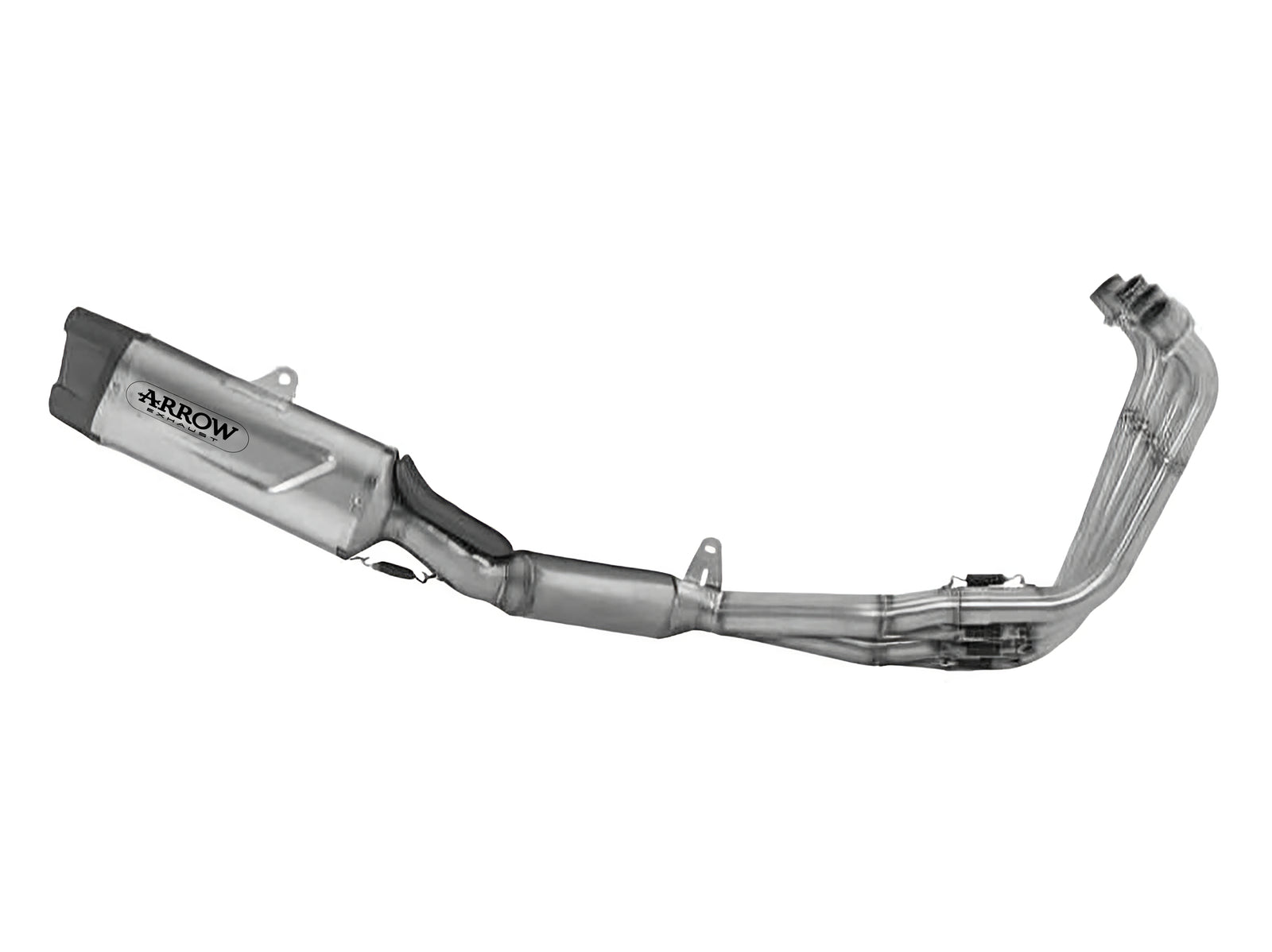 Arrow 71969PK Homologated Full System With Indy Race Evo Titanium Slip On