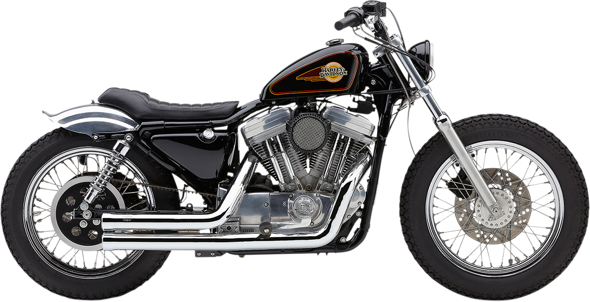 Cobra 909 Exhaust - Chrome - '86-'03 XL