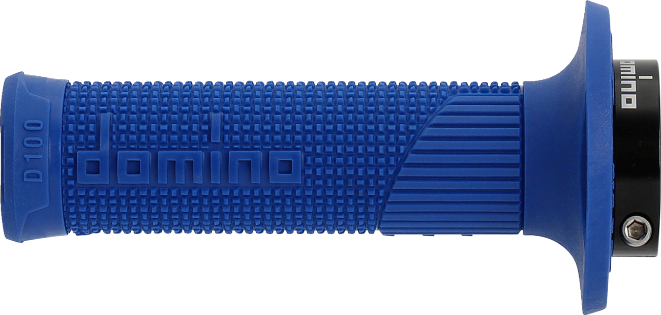 Domino D100 D-Lock Grips - Blue