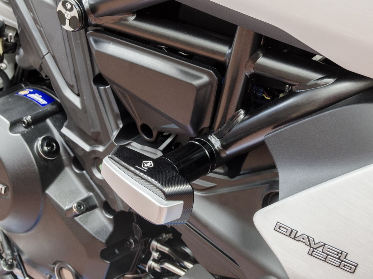 Ducabike DBK Ptdv03 Diavel 1260 Protection Frame - BLACK-SILVER