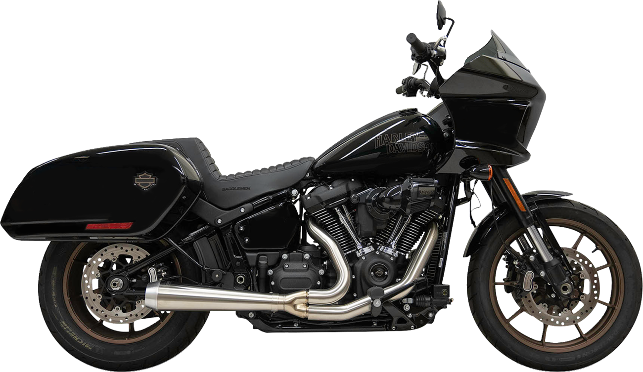Bassani Xhaust 2-Into-1 Road Rage Exhaust System - Stainless