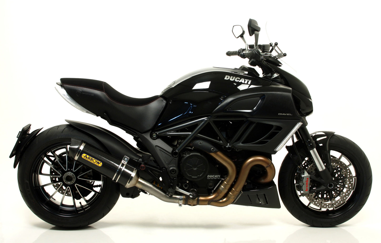Race-Tech Carbon Fiber Slip On With Carbon End Cap