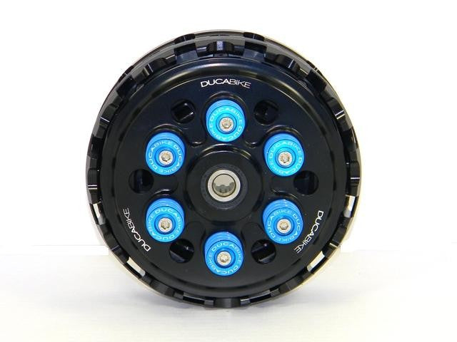 Ducabike DBK FA6M01 Slipper Clutch 6 Springs Special Edition - BLACK-BLUE