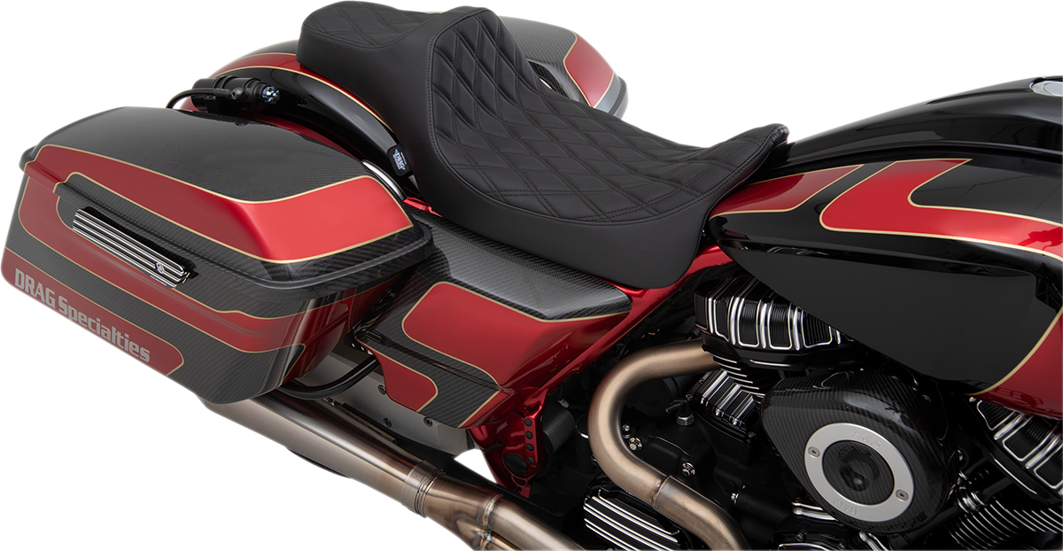 Drag Specialties Seats Extended Reach Predator III Seat
