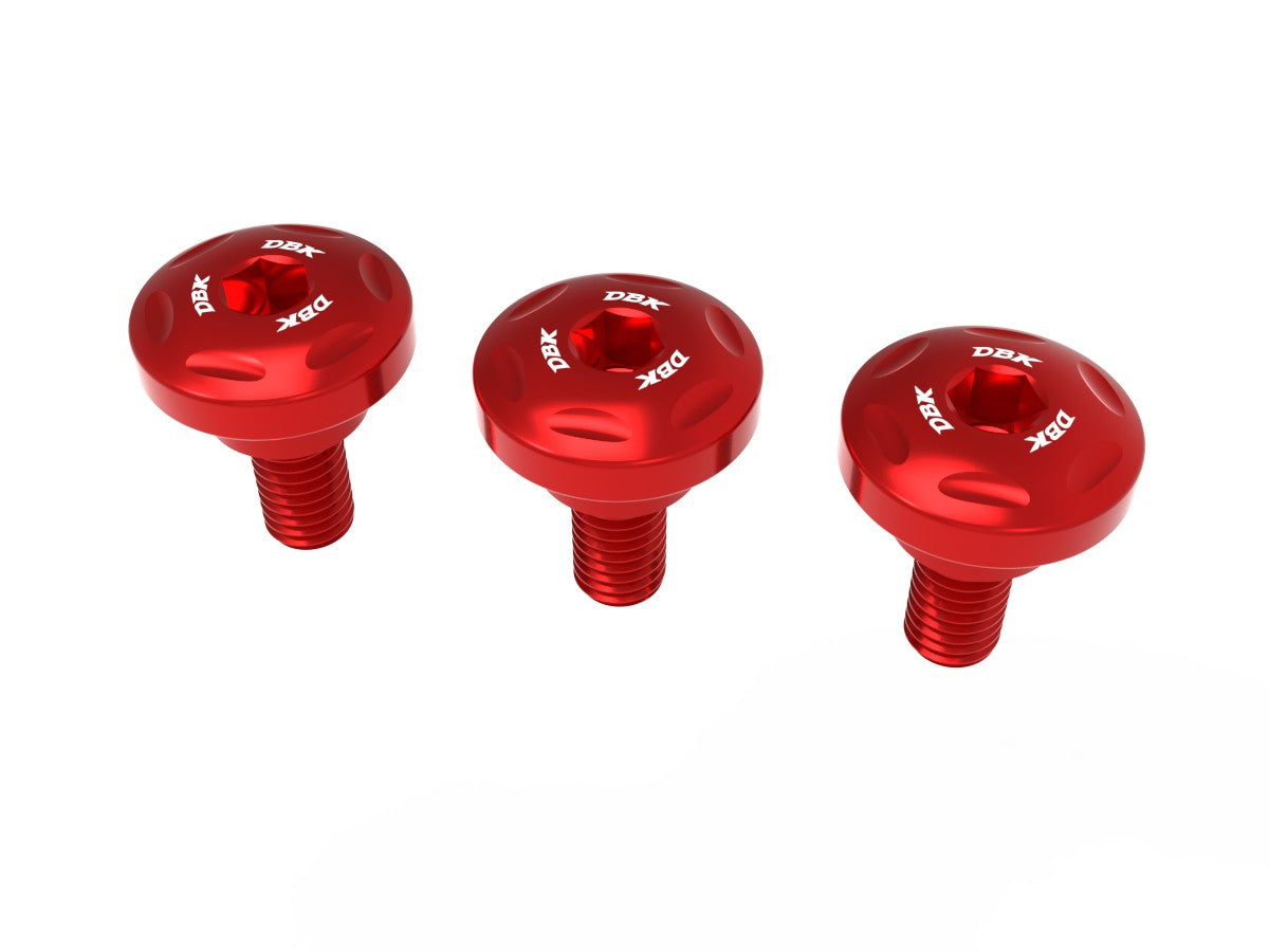Ducabike DBK KVT98 Panigale V4 MY 2025 Rear Hugger Screws Kit - Red