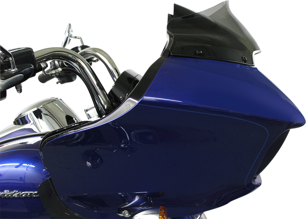Klock Werks Sport Flare® Windshield - 6" - Dark Smoke - '15-'25 FLTR