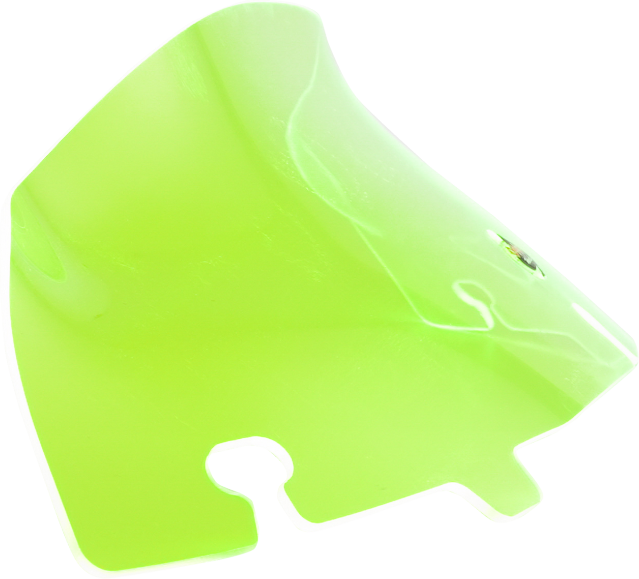 Klock Werks Ice Flare® Windshield - 4" - Green Ice - '14-'25 FLHT/FLHX