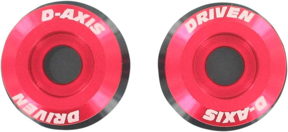 Driven Racing D-Axis Spools - 8 MM - Red