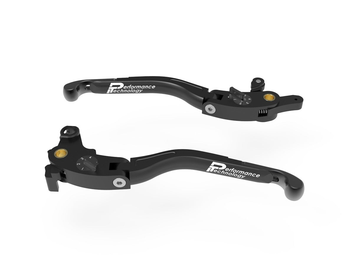 Ducabike DBK LEA20 BMW Brake / Clutch Adjustable Levers Eco GP 2 - BLACK-BLACK