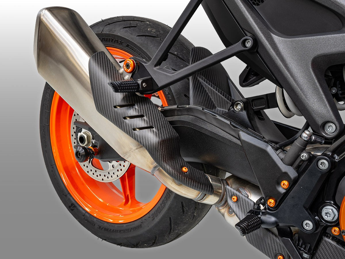 Ducabike DBK CRB175O KTM 990 Duke Matt Carbon Muffler Cover